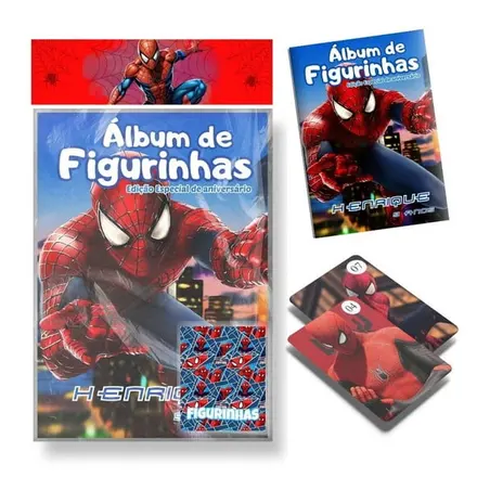 Álbum de Figurinhas - Homem Aranha