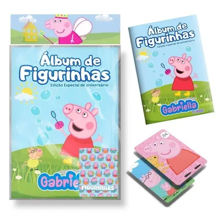 Álbum de Figurinhas - Peppa