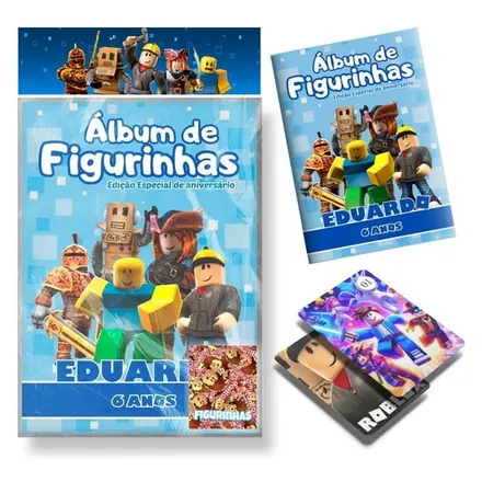 Álbum de Figurinhas - Roblox