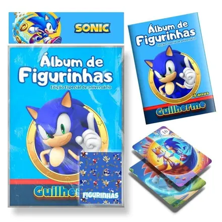 Álbum de Figurinhas - Sonic