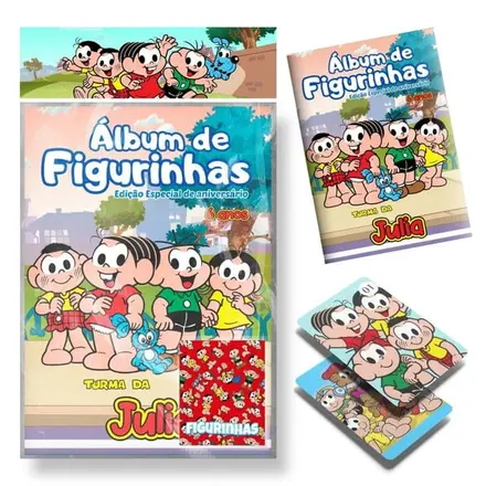 Álbum de Figurinhas - Turma da Mônica