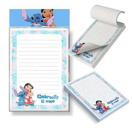 Bloco Destacável - Lilo e Stitch