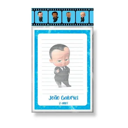 Bloquinho Personalizado - o Poderoso Chefinho