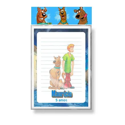 Bloquinho Personalizado - Scooby Doo