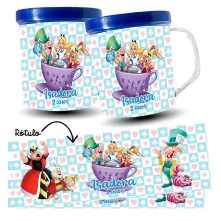 Caneca Personalizada - Alice no País das Maravilhas