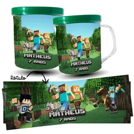 Caneca Personalizada - Minecraft