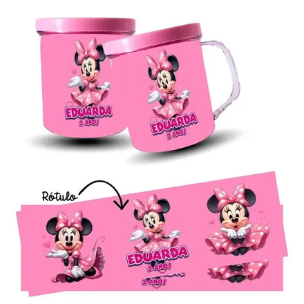 Caneca Personalizada - Minnie Rosa