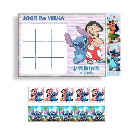 Jogo da Velha - Lilo e Stitch