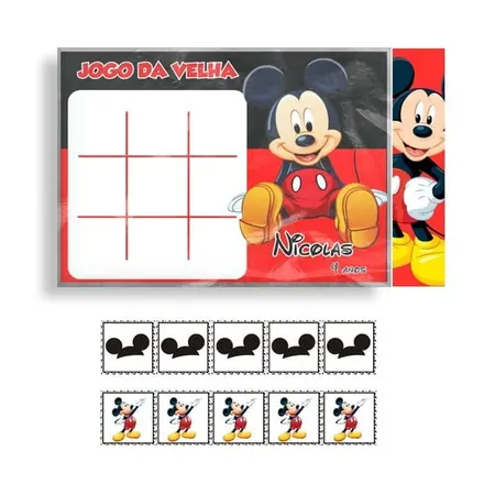 Jogo da Velha - Mickey