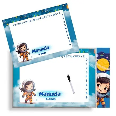 Lousa Mágica - Astronauta Menina