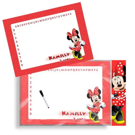 Lousa Mágica - Minnie Vermelha