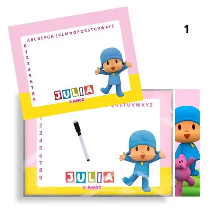 Lousa Mágica - Pocoyo Rosa (modelo 1)