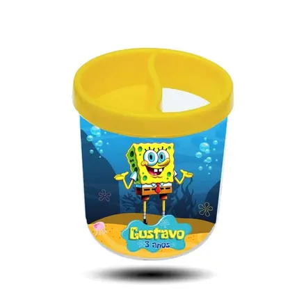 Porta-lápis Bob Esponja