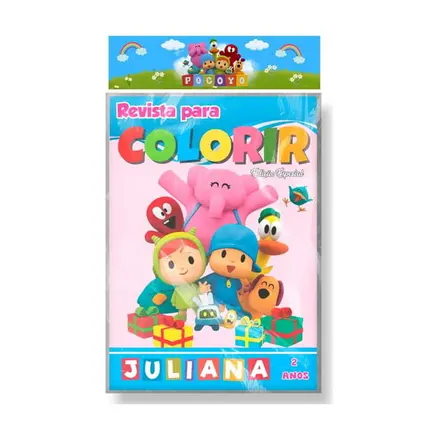 Revista para Colorir - Pocoyo (modelo 1)