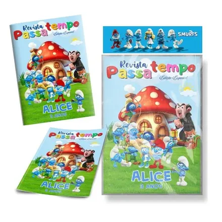 Revista Passatempo - os Smurfs