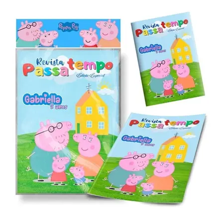 Revista Passatempo - Peppa Pig