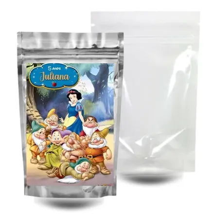 Saquinho Surpresa Zip Lock 10x15 - a Branca de Neve