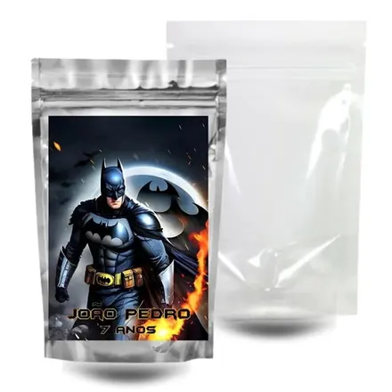 Saquinho Surpresa Zip Lock 10x15 - Batman
