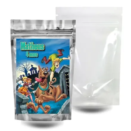 Saquinho Surpresa Zip Lock 10x15 - Scooby Doo