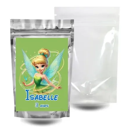 Saquinho Surpresa Zip Lock 10x15 - Sininho