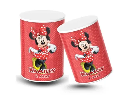 Tubolata Minnie Vermelha